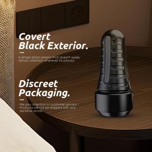 Kingdemer Realistic Pocket Pussy - 7.5in Textured Male Masturbator with Suction